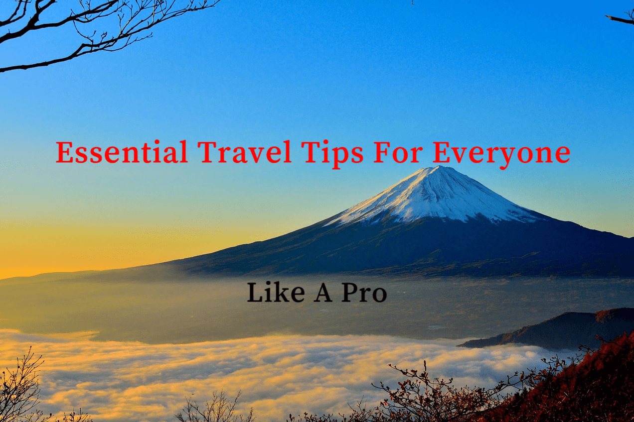 Essential Travel Tips For Everyone – Like A Pro – MicroEsim