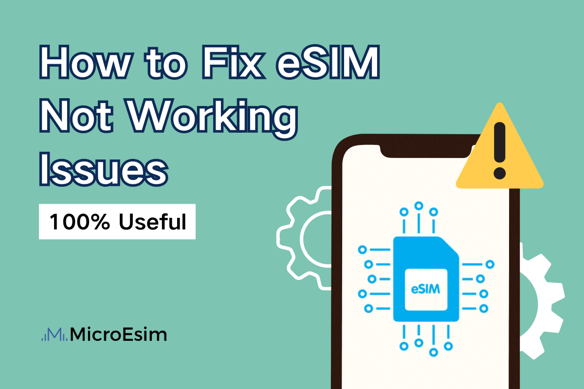 How to Fix eSIM Not Working Issues [100 Useful] MicroEsim