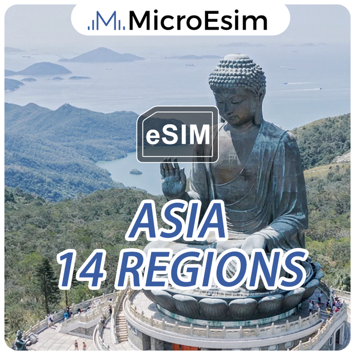 Asia 14 Regions eSIM