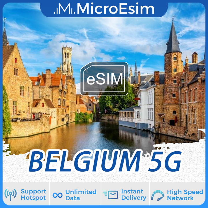 Belgium Travel eSIM 5G