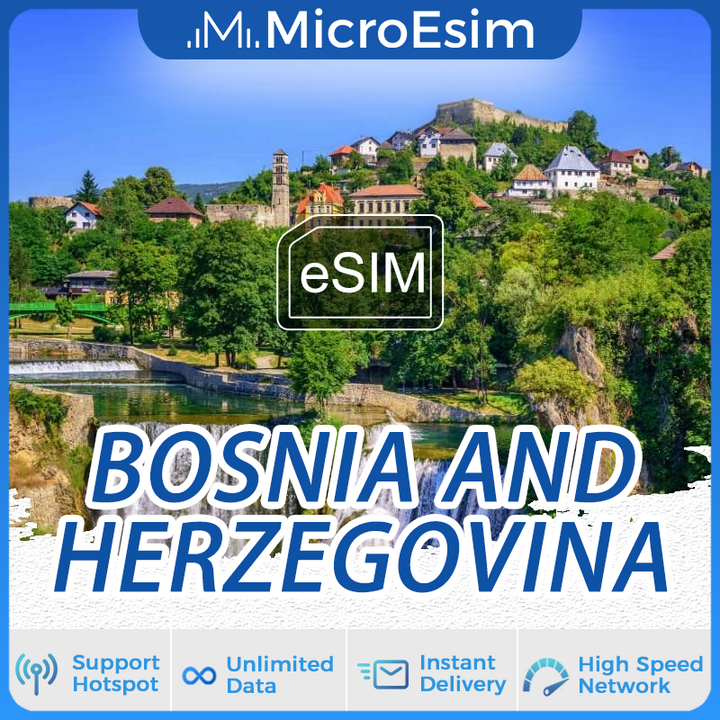 Bosnia and Herzegovina Travel eSIM