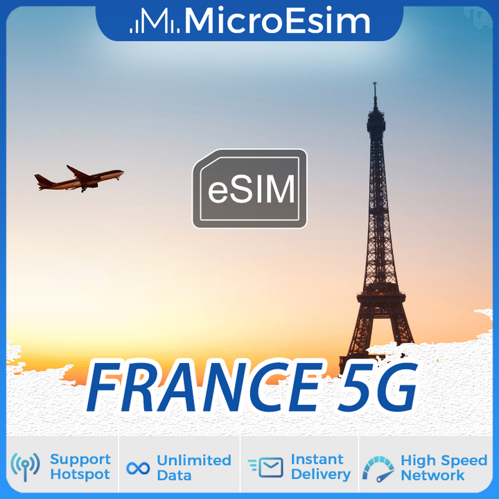 France Travel eSIM 5G