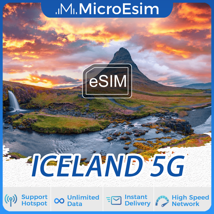 Iceland Travel eSIM 5G