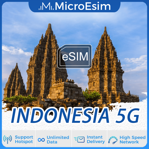 Indonesia Travel eSIM 5G