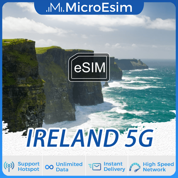 Ireland Travel eSIM 5G