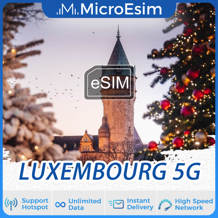 Luxembourg Travel eSIM 5G