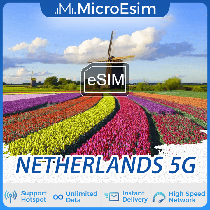 Netherlands Travel eSIM 5G