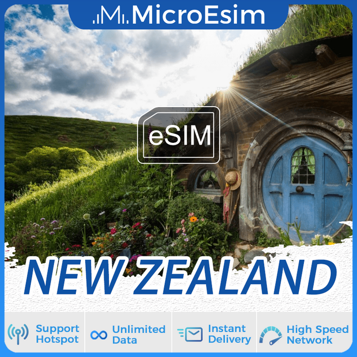 New Zealand Travel eSIM