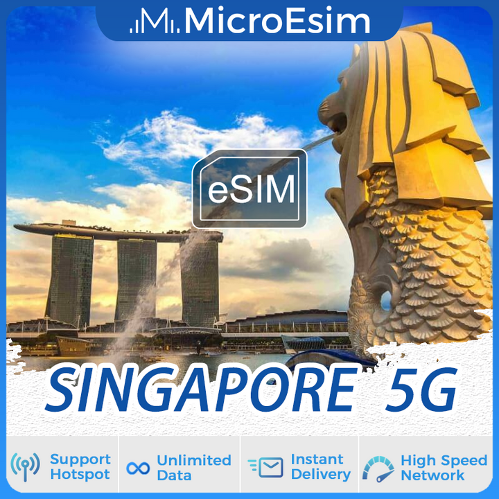 Singapore Travel eSIM  5G