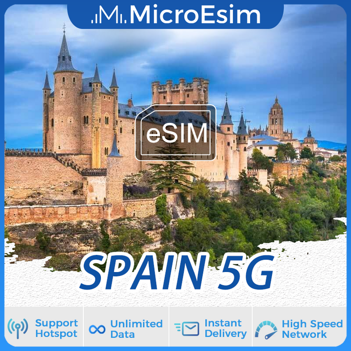 Spain Travel eSIM 5G