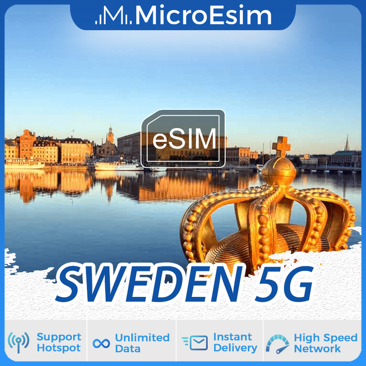 Sweden Travel eSIM 5G