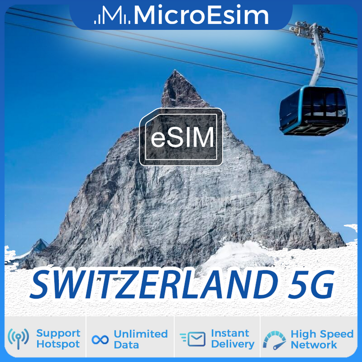 Switzerland Travel eSIM 5G