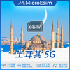 土耳其 出國旅游上網 eSIM 5G