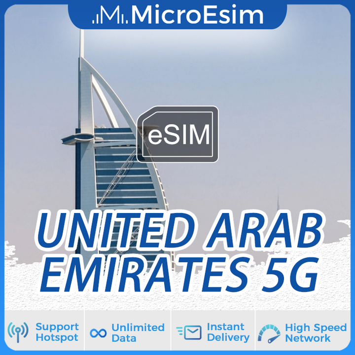 United Arab Emirates Travel eSIM 5G