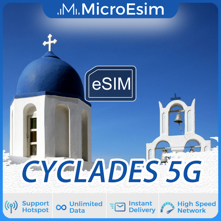 Cyclades Travel eSIM 5G