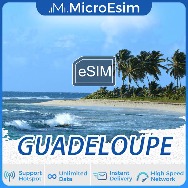 Guadeloupe Travel eSIM