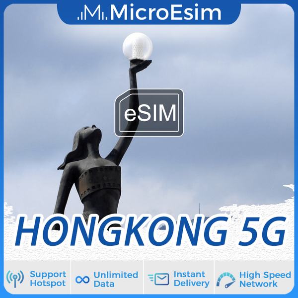 HongKong Travel eSIM 5G