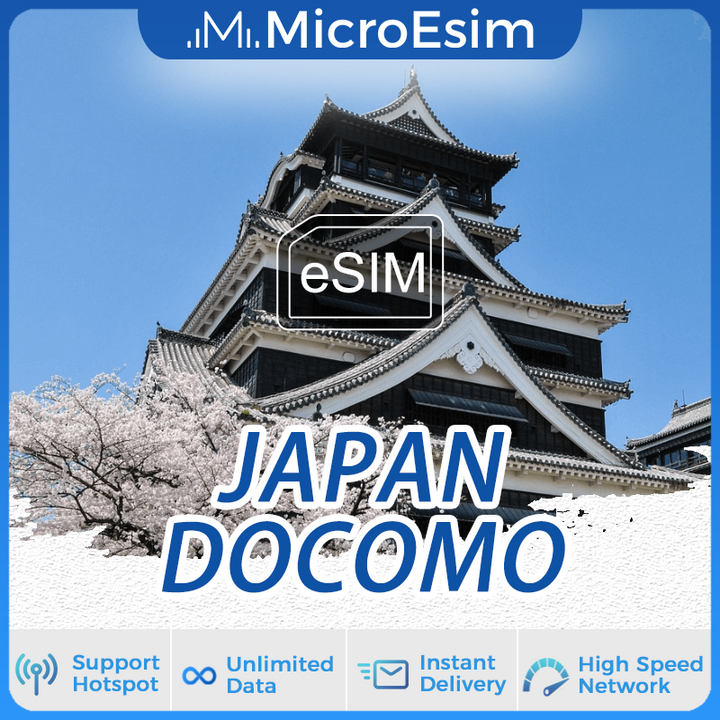 Japan Travel eSIM IIJ NTT Docomo