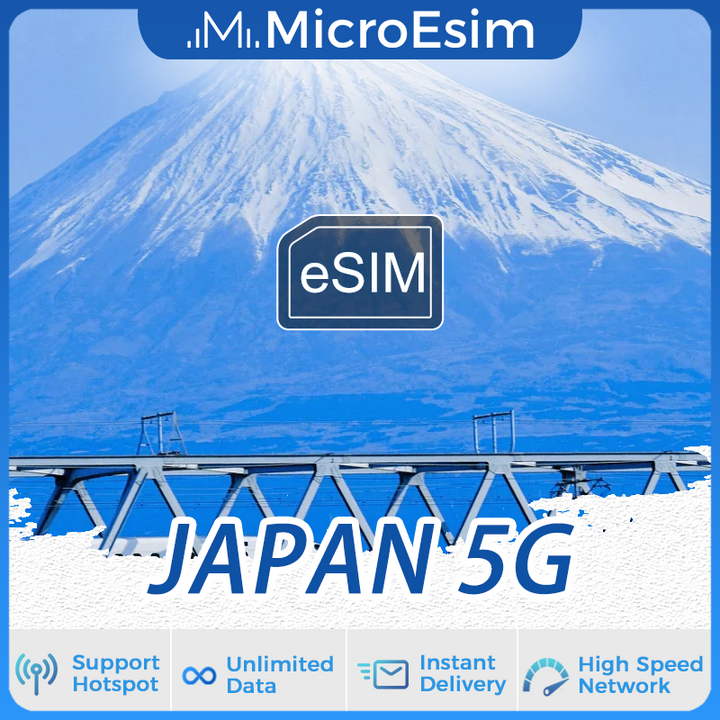 Japan Travel eSIM 5G