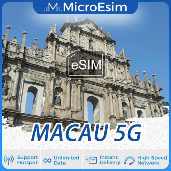 Macau Travel eSIM 5G