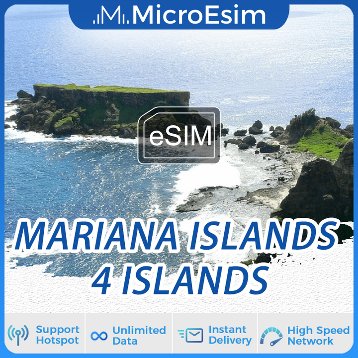 Mariana Islands 4 Islands Travel eSIM