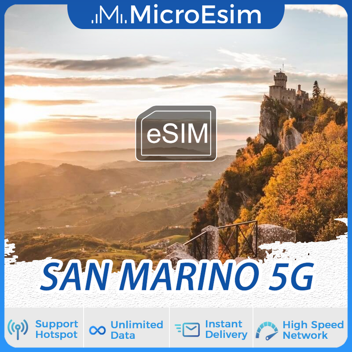 San Marino Travel eSIM 5G