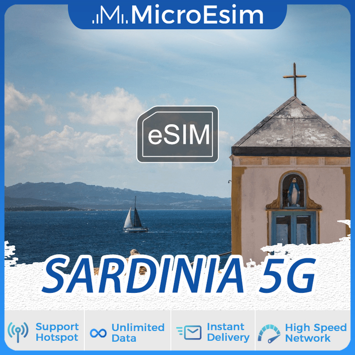 Sardinia Travel eSIM 5G