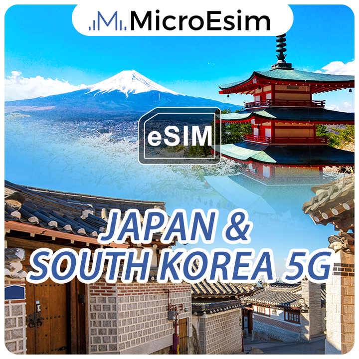 japan south korea esim