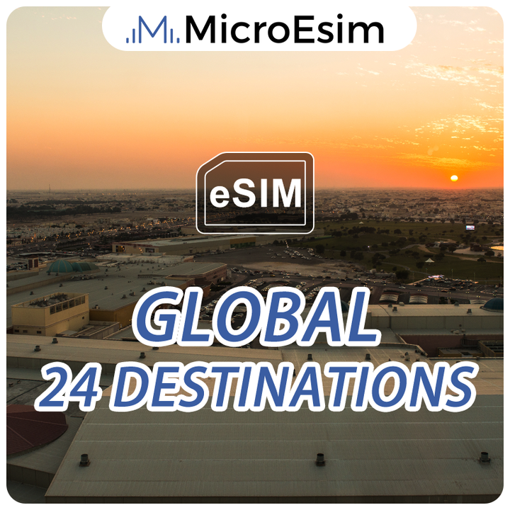 Global eSIM 24 Destinations