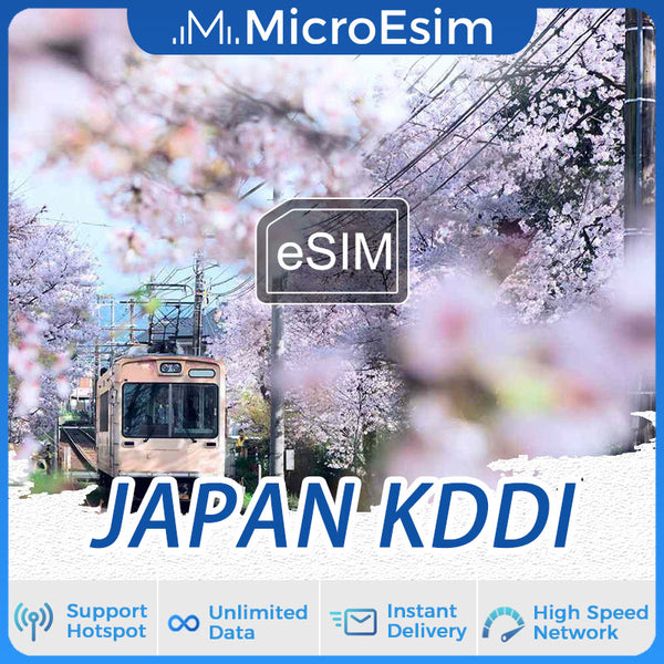 Japan eSIM KDDI